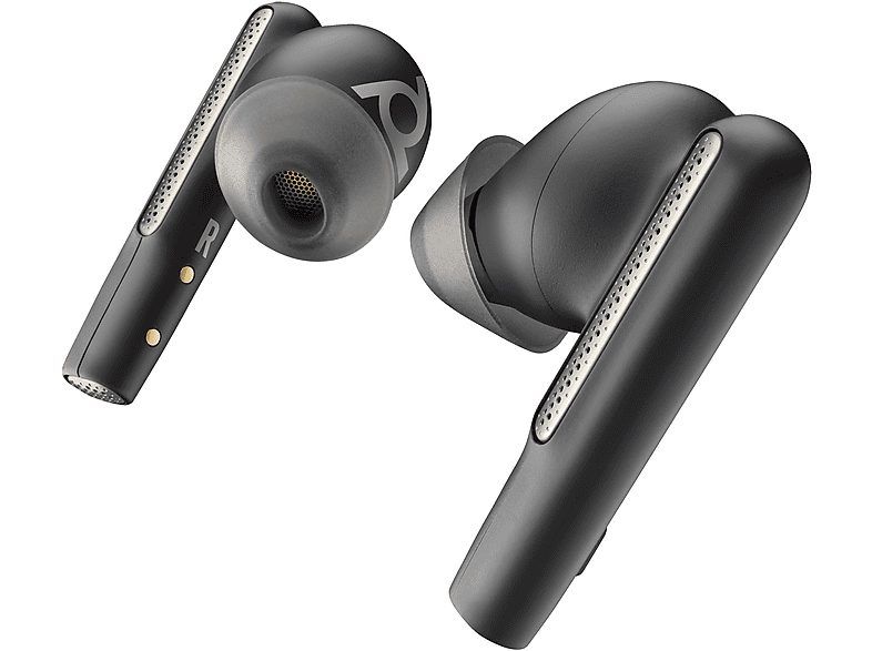 Auriculares True Wireless  - Voyager Free 60+ UC Carbon Black Earbuds +BT700 USB-C Adapter +Touchscreen Charge Case POLY, Intraurales, Bluetooth, Not available — foto 2