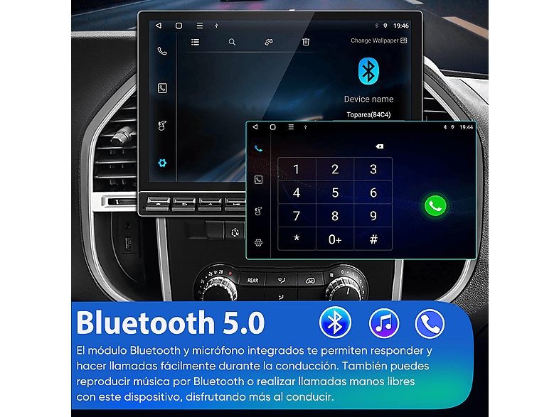 Autorradio  - 2 DIN Para Benz Vito 3 W447 2014-2020 Carplay GPS Navi 6+128GB Octa-Core CESTOVET, 13,1 "", 2*USB, Black — foto 7