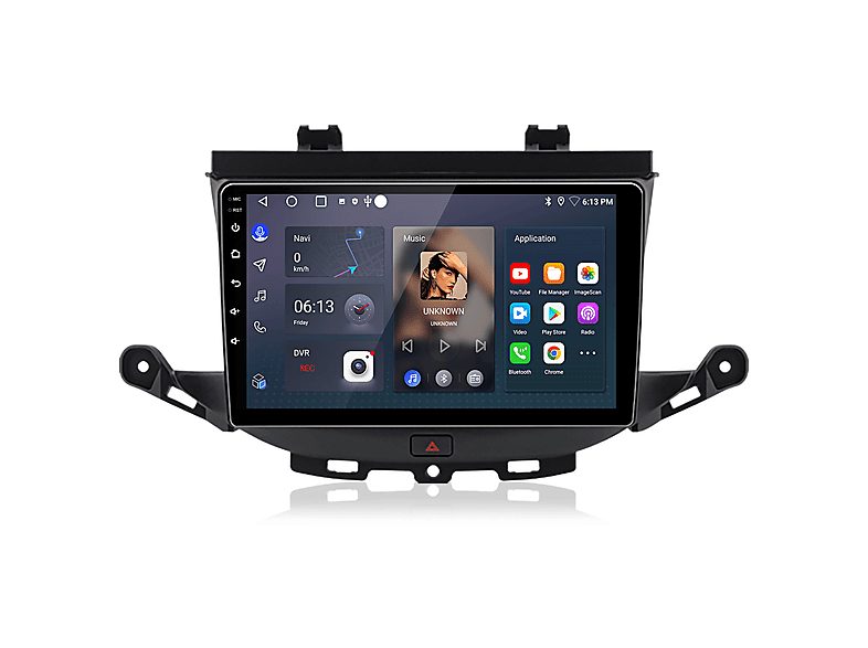 JUNSUN Autorradio  - 2 DIN para Opel Astra K 2015-2019 Carplay Android Auto 64GB JUNSUN, 9 "", 2*USB, black