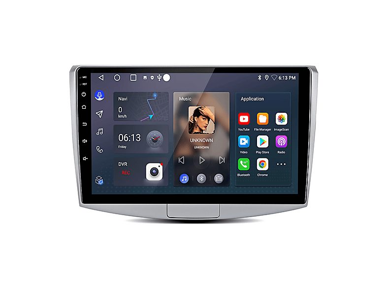JUNSUN Autorradio  - 2 DIN para VW Passat B7 2010-2015  CARPLAY Android Auto 64GB JUNSUN, 10,1 "", 2*USB, silver