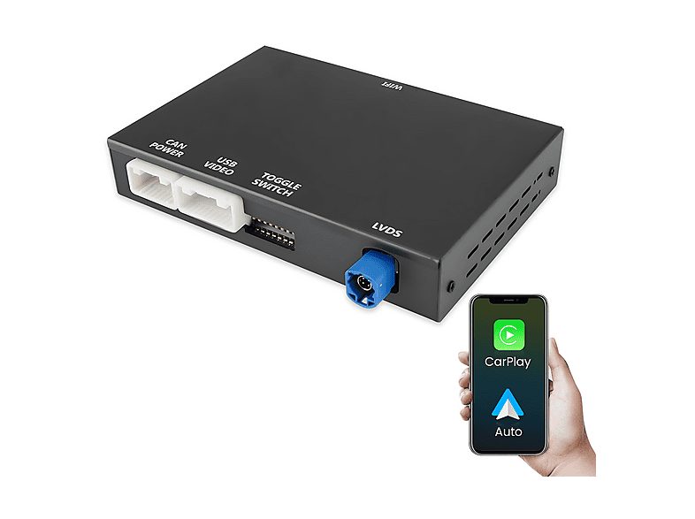 CESTOVET Autorradio  - Carplay Android auto Para Audi MMI3G A6 A6L A7 CESTOVET, 0 "", 2*USB, Black