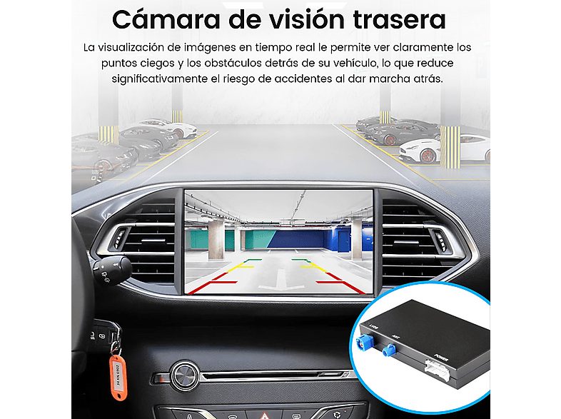 Autorradio  - CarPlay Android Auto Para Peugeot Citroen DS MRN SMEG 2013-2016 CESTOVET, 0 "", 2*USB, Black — foto 9