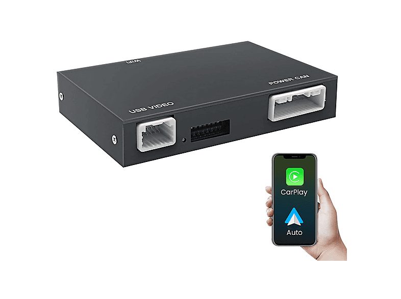 CESTOVET Autorradio  - Carplay Android auto Para Toyota 2014-2019 plug-and-play CESTOVET, 0 "", 2*USB, Black