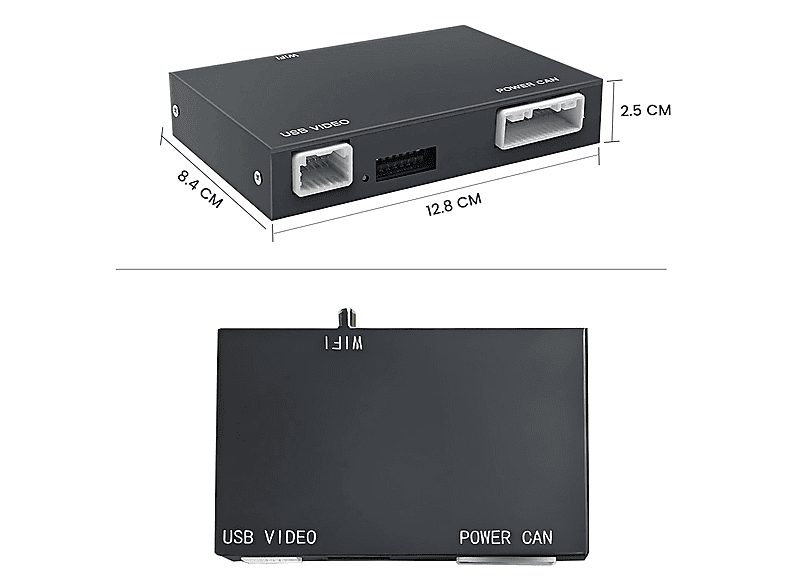 Autorradio  - Carplay Android auto Para Toyota 2014-2019 plug-and-play CESTOVET, 0 "", 2*USB, Black — foto 11