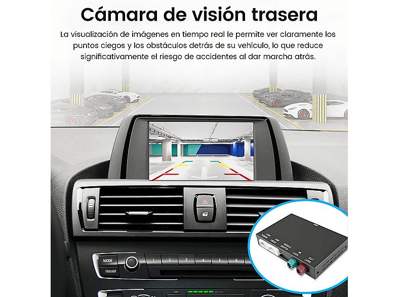 Autorradio  - Carplay Para BMW Sistema EVO- BMW 1 2 3 4 5 6 7 X1 X3 X4 X5 CESTOVET, 0 "", 2*USB, Black — foto 10