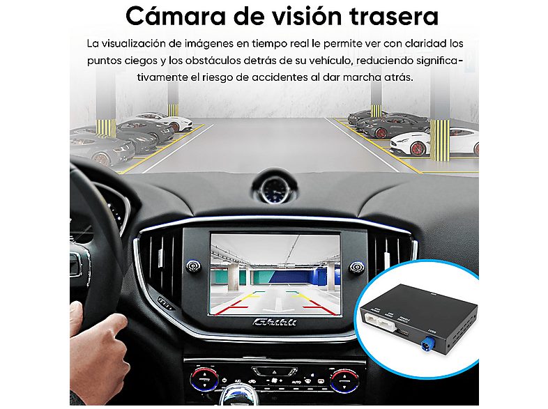 Autorradio  - Carplay Para Maserati, Fiat Freemont , Chrysler 300C , Dodge CESTOVET, 0 "", 2*USB, Black — foto 8
