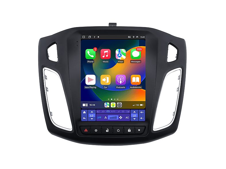 CESTOVET Autorradio  - Para Ford Focus 2012-2017 Carplay GPS Navi WIFI 2+32GB CESTOVET, 9,7 "", 2*USB, Black