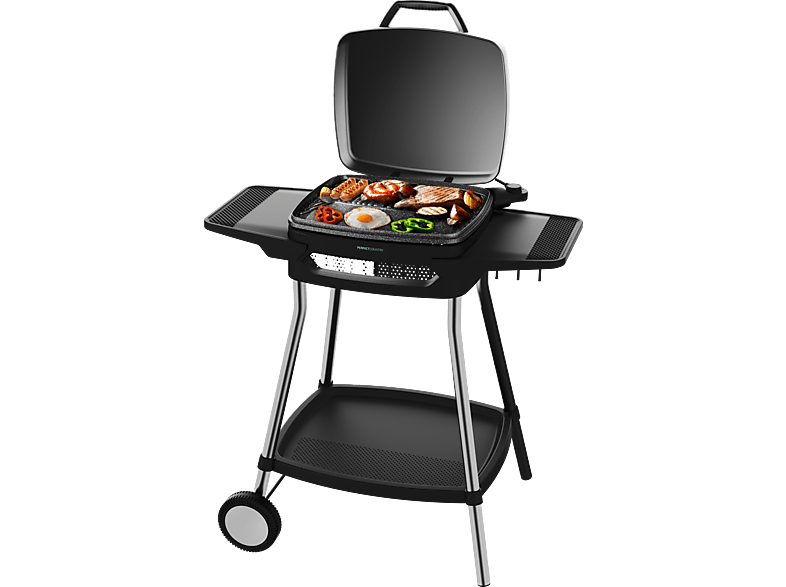 Barbacoa - Cecotec PerfectCountry 2000 EasyMove, Barbacoas eléctricas, 2000 W, Placa extraíble y apta para el lavavajillas