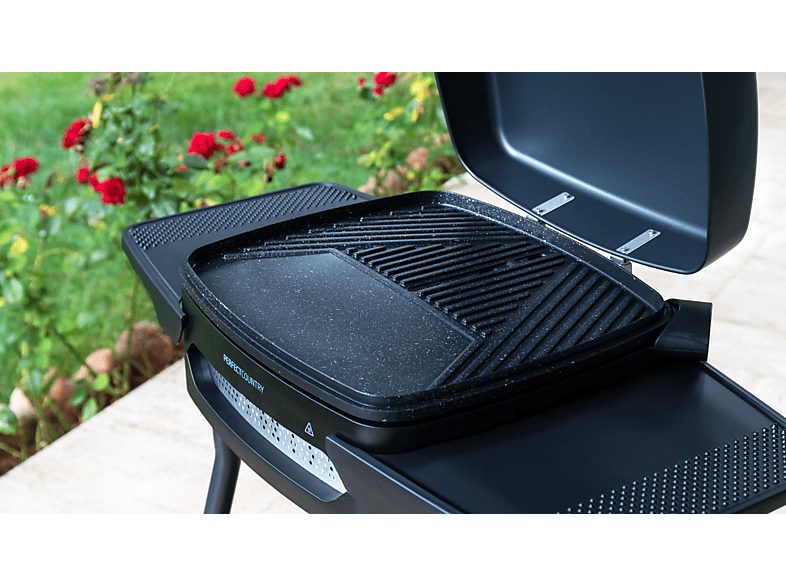 Barbacoa - Cecotec PerfectCountry 2000 EasyMove, Barbacoas eléctricas, 2000 W, Placa extraíble y apta para el lavavajillas — foto 2