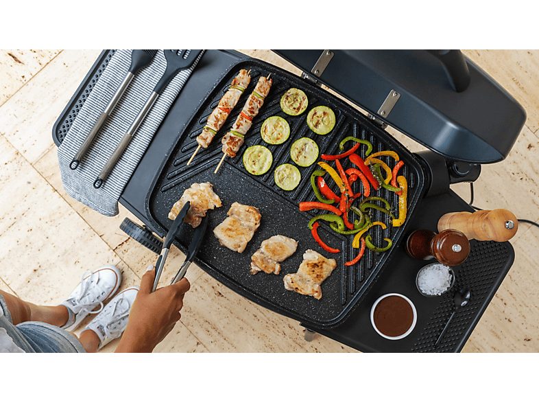 Barbacoa - Cecotec PerfectCountry 2000 EasyMove, Barbacoas eléctricas, 2000 W, Placa extraíble y apta para el lavavajillas — foto 5