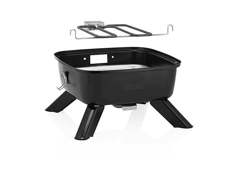 Barbacoa eléctrica - PRINCESS 8713016097514, 2000 W, Negro — foto 6