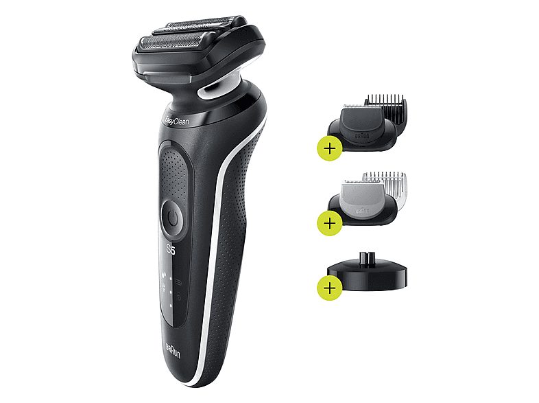 Barbero - BRAUN 50-W4650cs, 50 Min., carga rápida, lavable, afeitado en seco, afeitado en húmedo, Blanco — foto 5