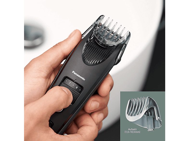 Barbero - PANASONIC ER-SB40-K803, 60 Min., 19 niveles, Negro — foto 4