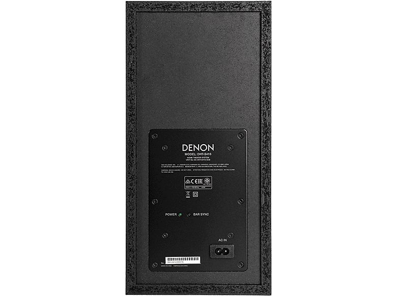 Barra de sonido con subwoofer - DENON DHTS-416, 1Watt, 1 canales, Bluetooth, Negro — foto 3