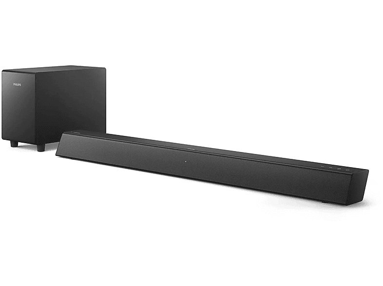 Barra de sonido con subwoofer - PHILIPS TAB5305/10, Bluetooth, Subwoofer Inalámbrico, 70 W, Not available
