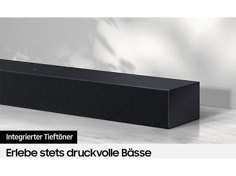 Barra de sonido con subwoofer - SAMSUNG HW-C410G/ZG, Bluetooth, Subwoofer No, 40 W, Negro, Titanio — foto 7