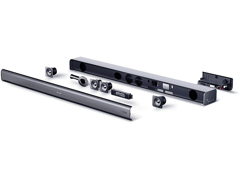 Barra de sonido con subwoofer - SHARP HT-SBW460, Bluetooth, Subwoofer Inalámbrico, 440 W, Metálico — foto 2
