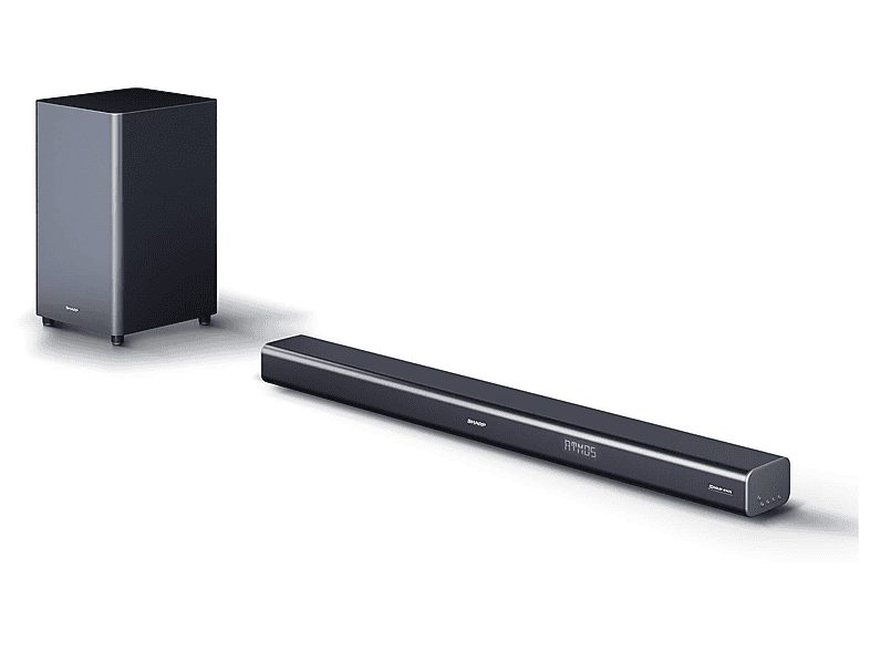 Barra de sonido con subwoofer - SHARP HT-SBW460, Bluetooth, Subwoofer Inalámbrico, 440 W, Metálico — foto 3