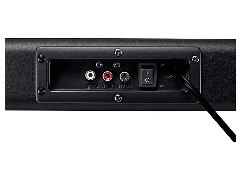 Barra de sonido con subwoofer - THOMSON SB250BT, Bluetooth, Subwoofer Con cable, 200 W, Negro — foto 5