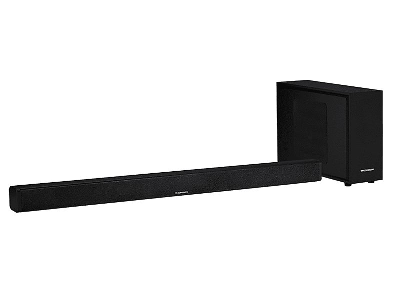 Barra de sonido con subwoofer - THOMSON SB250BT, Bluetooth, Subwoofer Con cable, 200 W, Negro — foto 6
