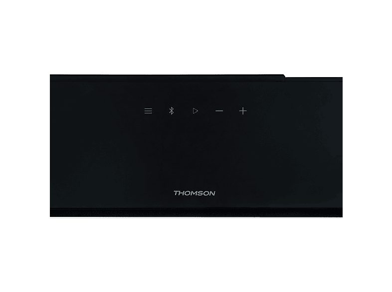 Barra de sonido con subwoofer - THOMSON SB600BTS, Bluetooth, Subwoofer Con cable, 80 W, Negro — foto 4