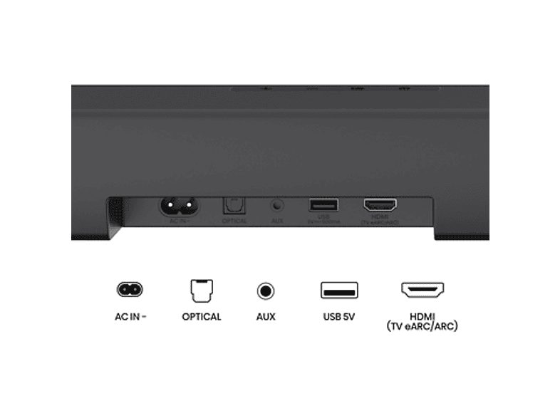 Barra de sonido - Hisense AX5100Q, Bluetooth, Subwoofer Inalámbrico, 580 W, Hi- Concerto, HDMI eARC, Dolby Atmos, Negro — foto 12