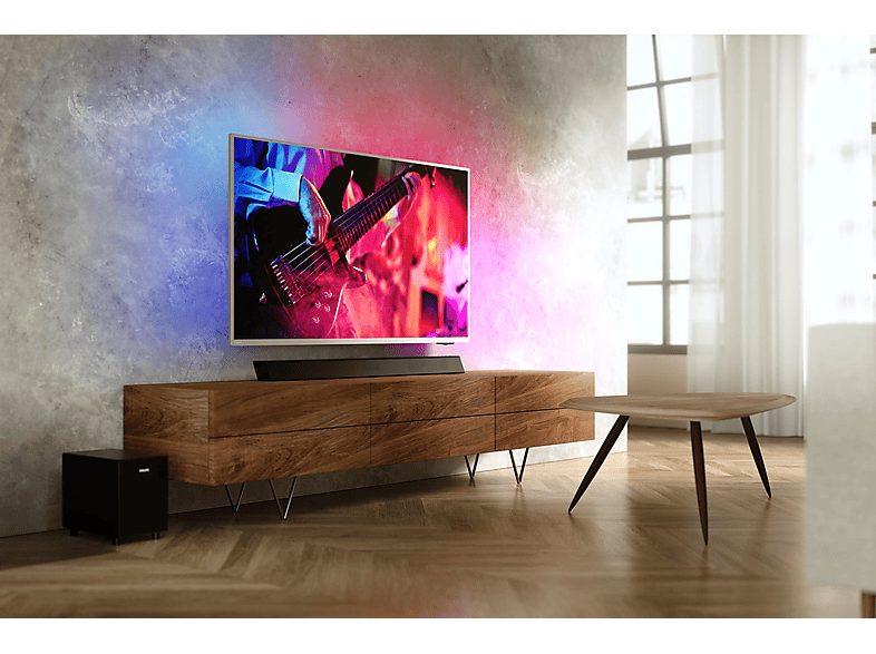 Barra de sonido - PHILIPS TAB5305/12, Bluetooth, Subwoofer Inalámbrico, 70 W, Negro — foto 7