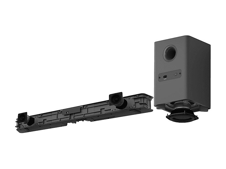 Barra de sonido - PHILIPS TAB5309/10, Bluetooth, Subwoofer Inalámbrico, 120 W, Gris oscuro — foto 4