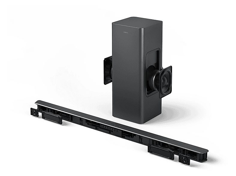 Barra de sonido - PHILIPS TAB6309/10, Bluetooth, Subwoofer Inalámbrico, 130 W, Gris oscuro — foto 4