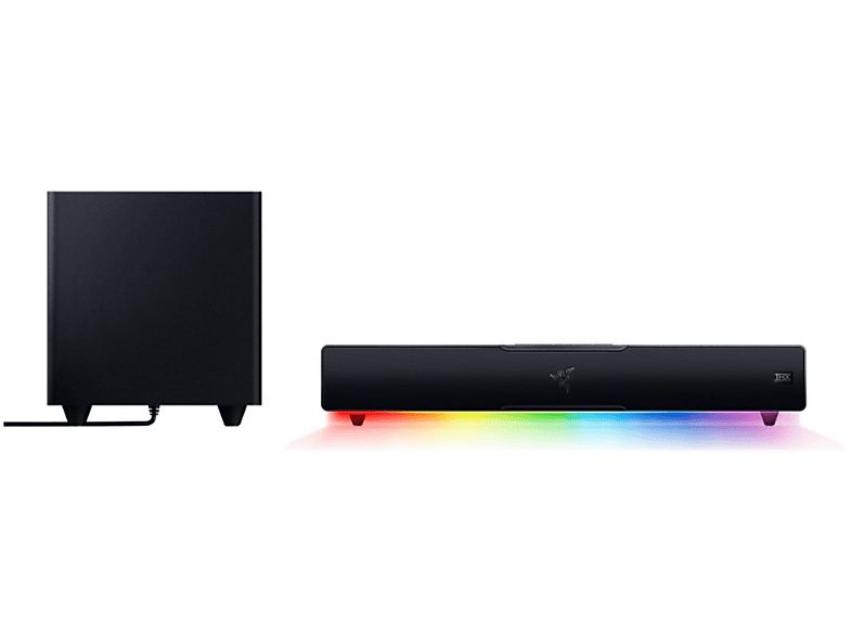 Barra de sonido - Razer Leviathan V2, Con Subwoofer,  Para PC, Bluetooth 5.2, Personalización RGB , 18 Zonas de iluminación, Negro — foto 2