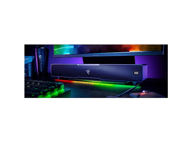 Barra de sonido - Razer Leviathan V2, Con Subwoofer,  Para PC, Bluetooth 5.2, Personalización RGB , 18 Zonas de iluminación, Negro — foto 6