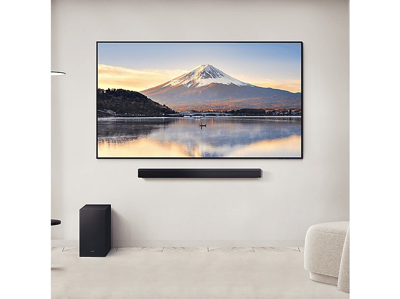 Barra de sonido - SAMSUNG HW-B450F/ZF, Bluetooth, Subwoofer Inalámbrico, 300 W, Negro — foto 9