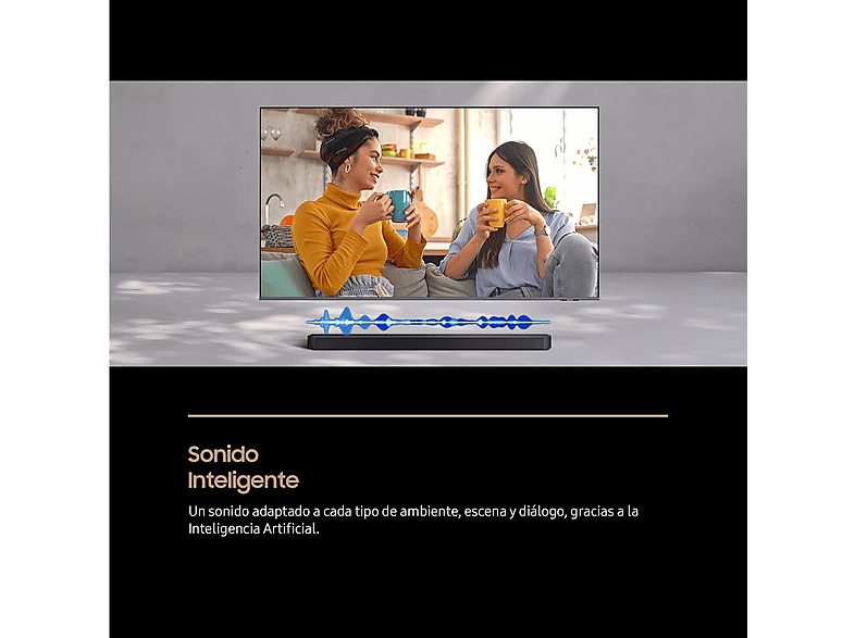 Barra de sonido - SAMSUNG HW-B650F/ZF, Bluetooth, Subwoofer Inalámbrico, 370 W, Negro — foto 7