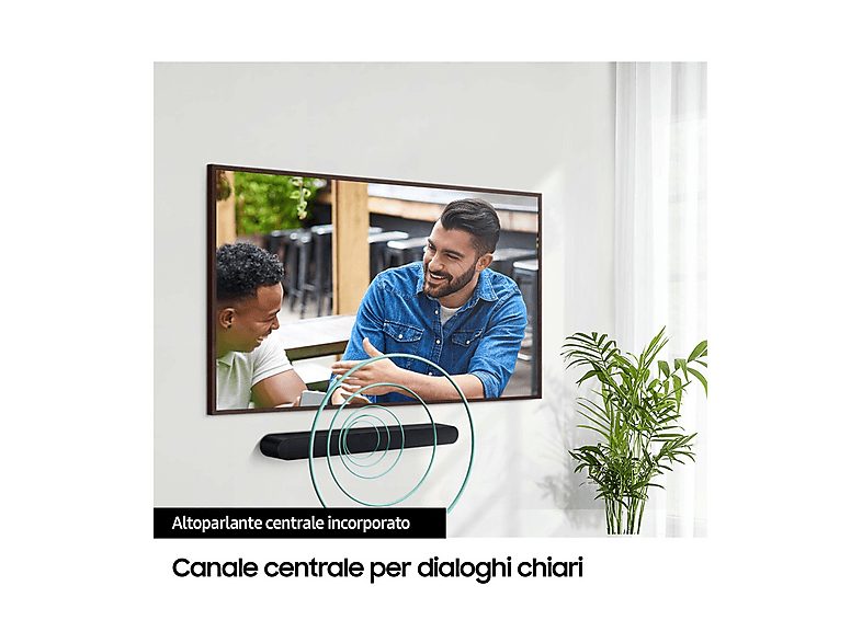 Barra de sonido - SAMSUNG HW-S60D, Bluetooth, Subwoofer No, 31 W, Amazon Alexa, Negro — foto 6