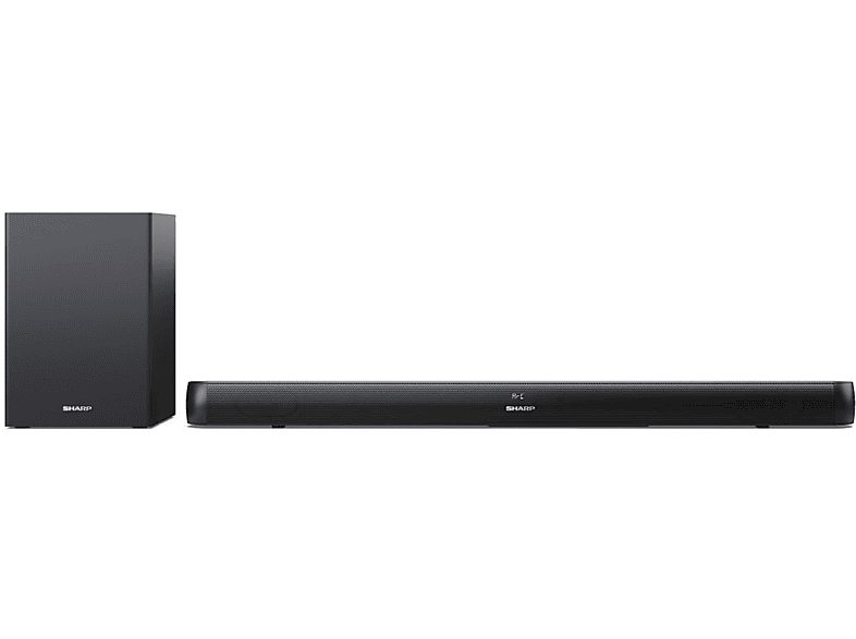 Barra de sonido - SHARP HT-SBW202, Bluetooth, Subwoofer Con cable, 100 W, Negro — foto 2
