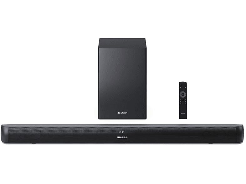 Barra de sonido - SHARP HT-SBW202, Bluetooth, Subwoofer Con cable, 100 W, Negro — foto 8