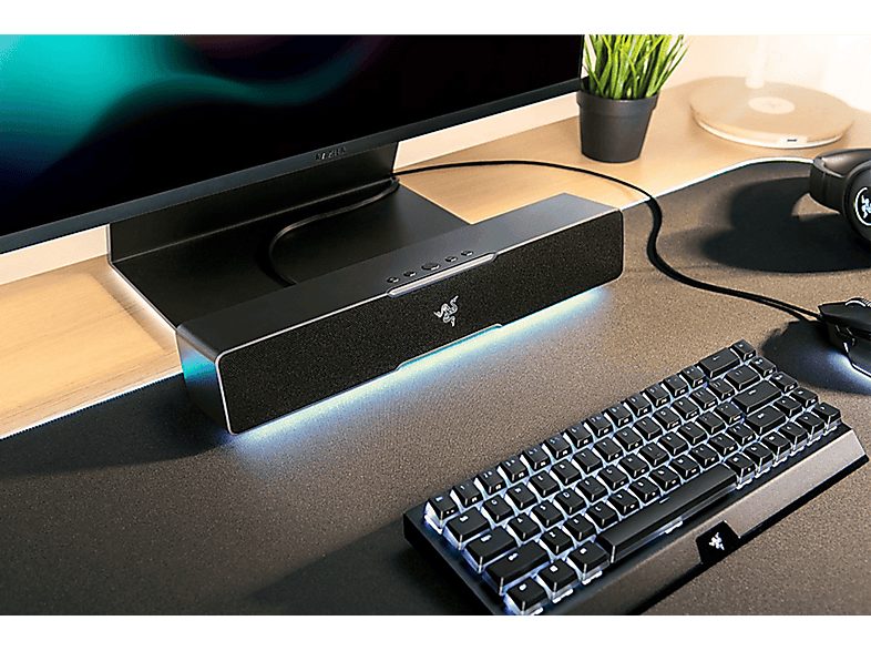 Barra de sonido sin subwoofer - RAZER Leviathan V2 X, Bluetooth, Subwoofer No, 3 W, Negro — foto 6