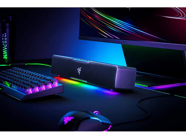 Barra de sonido sin subwoofer - RAZER Leviathan V2 X, Bluetooth, Subwoofer No, 3 W, Negro — foto 7