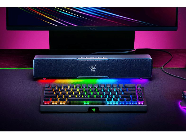 Barra de sonido sin subwoofer - RAZER Leviathan V2 X, Bluetooth, Subwoofer No, 3 W, Negro — foto 9