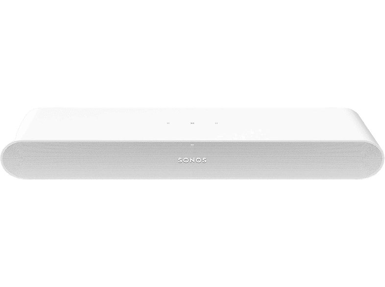 Barra de sonido - Sonos Ray, WiFi, AirPlay 2, Control táctil, Luces LED, Blanco