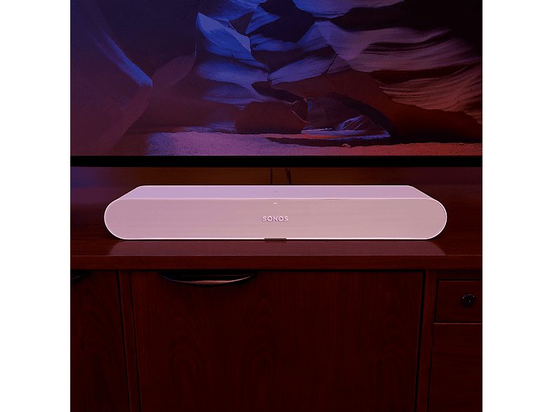 Barra de sonido - Sonos Ray, WiFi, AirPlay 2, Control táctil, Luces LED, Blanco — foto 6