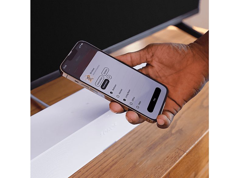 Barra de sonido - Sonos Ray, WiFi, AirPlay 2, Control táctil, Luces LED, Negro — foto 11