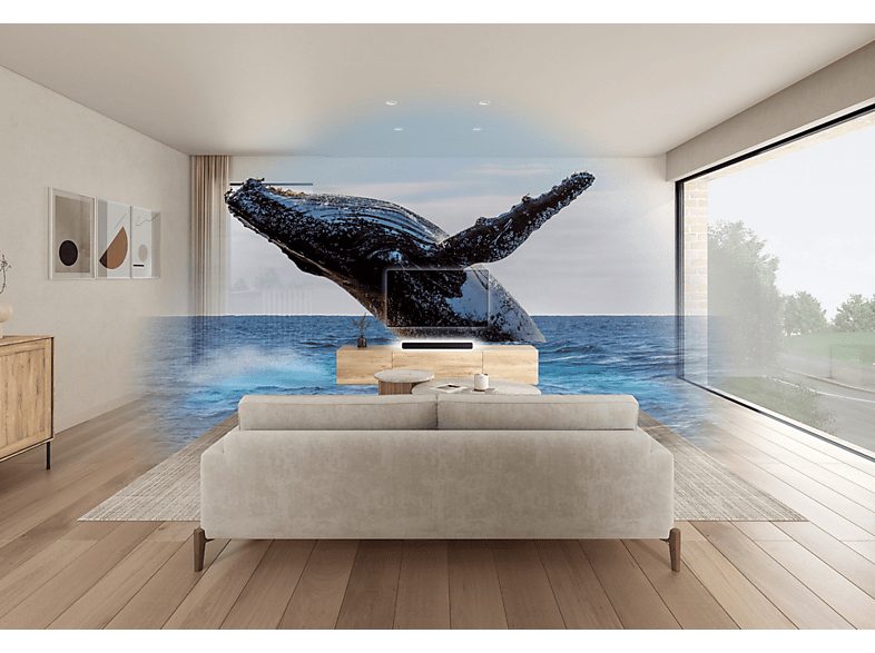 Barra de sonido - Sony HT-S2000, 3.1 Canales, Dolby Atmos, DTS:X, Bluetooth, Subwoofer integrado dual, 350 W, Sonido envolvente, HDMI, Negro — foto 4