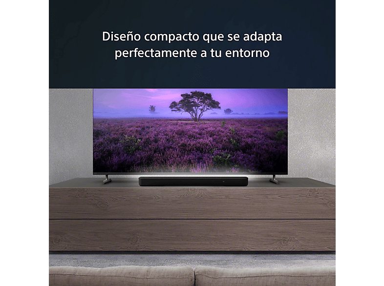 Barra de sonido - Sony HT-S2000, 3.1 Canales, Dolby Atmos, DTS:X, Bluetooth, Subwoofer integrado dual, 350 W, Sonido envolvente, HDMI, Negro — foto 5