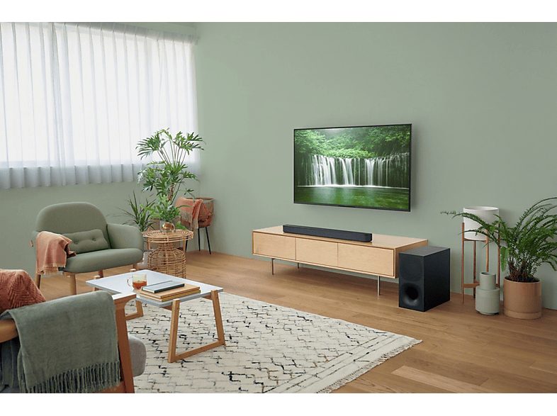 Barra de sonido - Sony HT-S400, Bluetooth, Subwoofer inalámbrico, 330 W, S-Force PRO Surround, Negro — foto 5