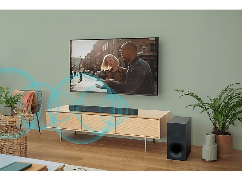 Barra de sonido - Sony HT-S400, Bluetooth, Subwoofer inalámbrico, 330 W, S-Force PRO Surround, Negro — foto 6