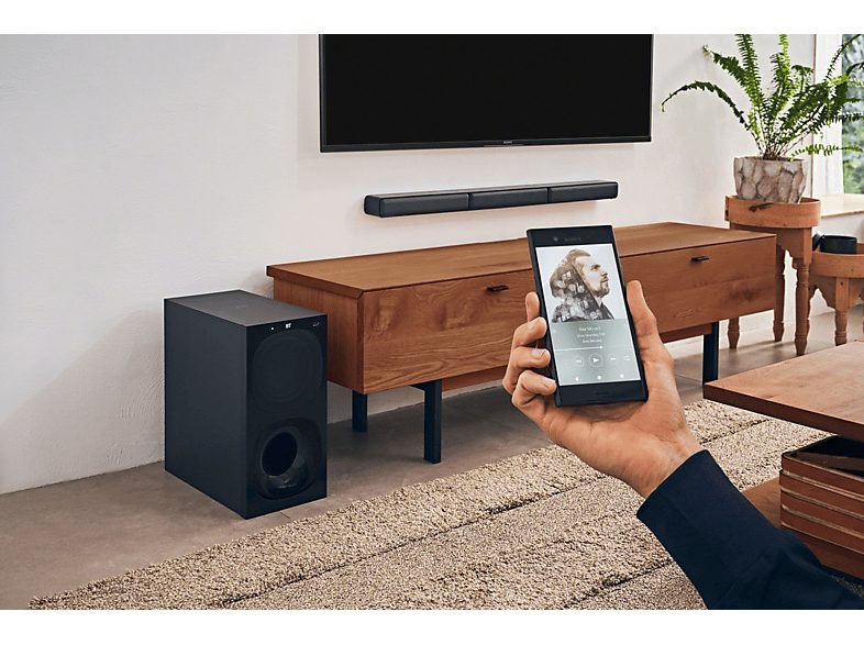 Barra de sonido - Sony HTS40R.CEL, Surround 5.1, Subwoofer, Altavoces traseros inalámbricos, HDMI, Bluetooth,  600 W, Negro — foto 10