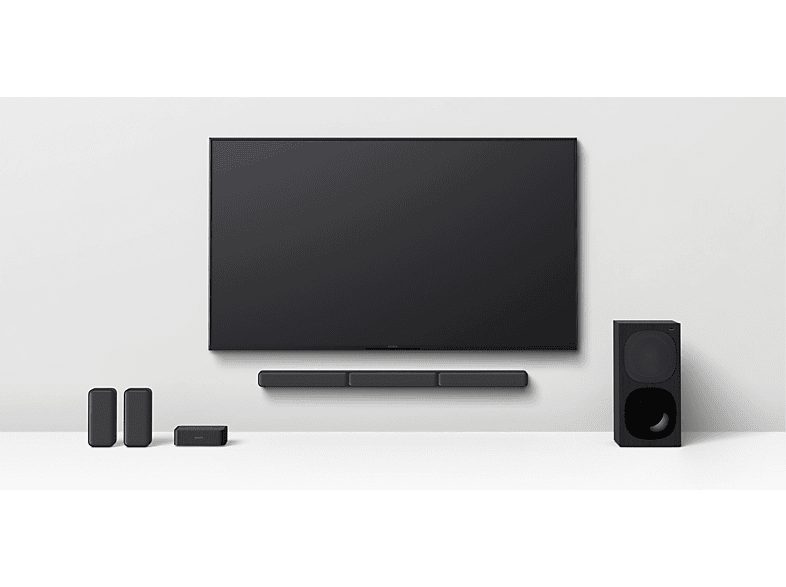 Barra de sonido - Sony HTS40R.CEL, Surround 5.1, Subwoofer, Altavoces traseros inalámbricos, HDMI, Bluetooth,  600 W, Negro — foto 5