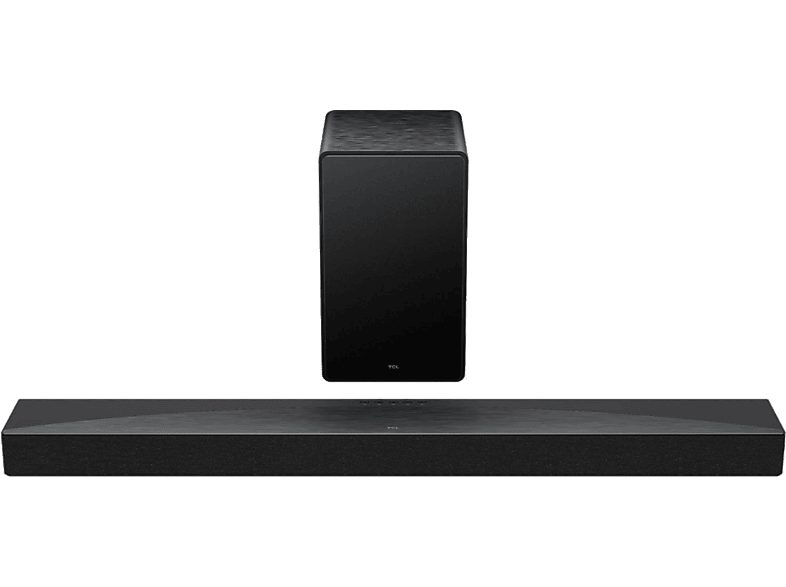 Barra de sonido - TCL Q65H, Bluetooth, Inalámbrico, 580W, Canal 5.1, Negro titantio