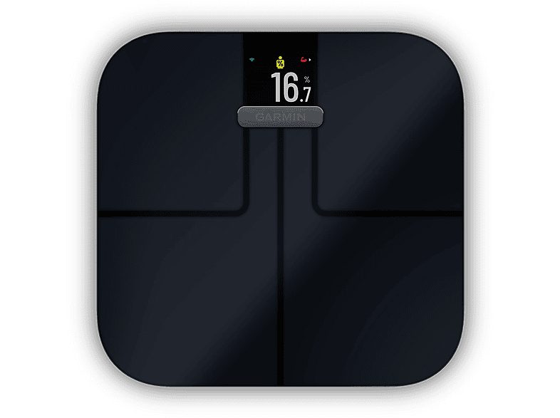 Báscula de baño - GARMIN 010-02294-12, Peso máximo 181,4 kg, Batería/s AAA, Indicador Masa Corporal (IMC), Bluetooth, Negro — foto 2